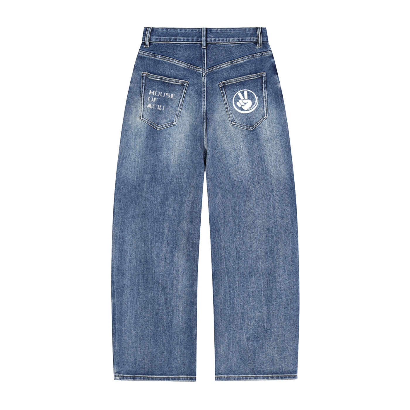 Sun Fade Heavyweight Denim Jeans